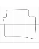 HYUNDAI SOLARIS 2010-- Лекала автоковриков