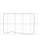 HYUNDAI SONATA V 2001-2005 Лекала автоковриков