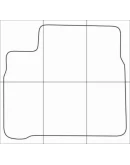 HYUNDAI SONATA V 2001-2005 Лекала автоковриков