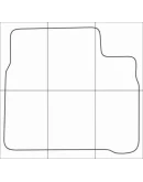 HYUNDAI SONATA V 2001-2005 Лекала автоковриков