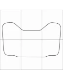 HYUNDAI SONATA V 2001-2005 Лекала автоковриков