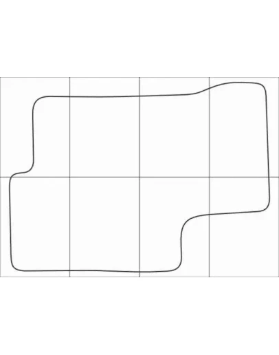 HYUNDAI SONATA VI NF 2005-2010 Лекала автоковриков