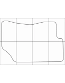 HYUNDAI SONATA VI NF 2005-2010 Лекала автоковриков