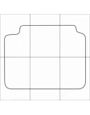 HYUNDAI SONATA VI NF 2005-2010 Лекала автоковриков