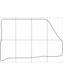 HYUNDAI SONATA YF 2010-- Лекала автоковриков