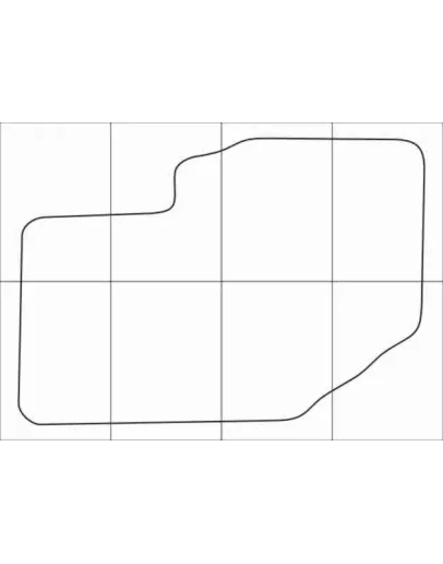 HYUNDAI TERRACAN 2001-2007 Лекала автоковриков