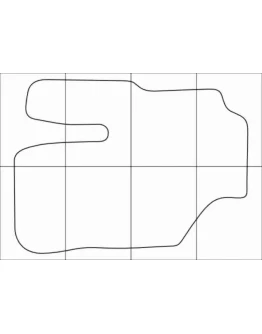 HYUNDAI TRAJET 2004-- Лекала автоковриков
