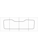 INFINITY FX 35-50 2008-13 Лекала автоковриков