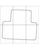 INFINITY FX 35-50 2008-13 Лекала автоковриков
