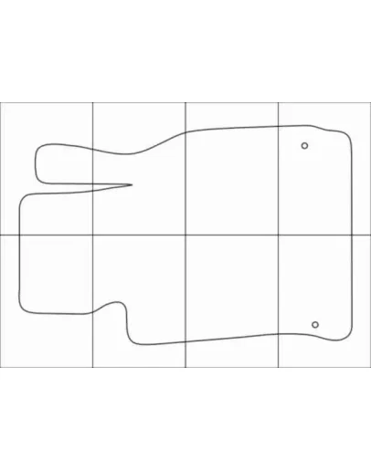 INFINITY M 25 2010-13 Лекала автоковриков INFINITY M 25 2010-13 Лекала автоковриков