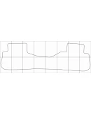 INFINITY M 35-45 2003-2010 Лекала автоковриков INFINITY M 35-45 2003-2010 Лекала автоковриков