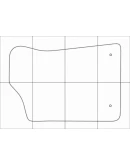 INFINITY QX 56 2010-- Лекала автоковриков