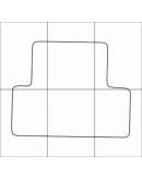 INFINITY ЕX 35 2007-- Лекала автоковриков