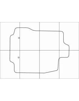 JAGUAR XF 2008-- Лекала автоковриков