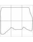 JEEP GRAND CHEROKEE 1993-1998 Лекала автоковриков