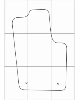 JEEP GRAND CHEROKEE 2011-16 Лекала автоковриков