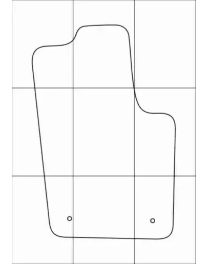 JEEP GRAND CHEROKEE 2011-16 Лекала автоковриков