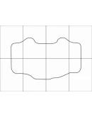 JEEP GRAND CHEROKEE 2011-16 Лекала автоковриков