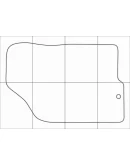 KIA CARENS 2006-- Лекала автоковриков