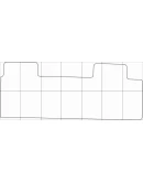 KIA CARNIVAL 2006-- Лекала автоковриков