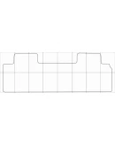 KIA CARNIVAL 2006-- Лекала автоковриков