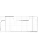 KIA CARNIVAL 2006-- Лекала автоковриков