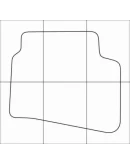 KIA CEED 2010-2012 restyling. Лекала автоковриков