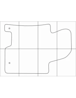 KIA CEED 2012-16 Лекала автоковриков векторные