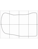 KIA CLARUS 1996-2001 Лекала автоковриков векторные