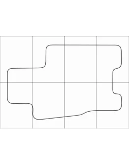 KIA MOHAVE 2009-16 Лекала автоковриков векторные