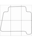 KIA MOHAVE 2009-16 Лекала автоковриков векторные KIA MOHAVE 2009-16 Лекала автоковриков векторные