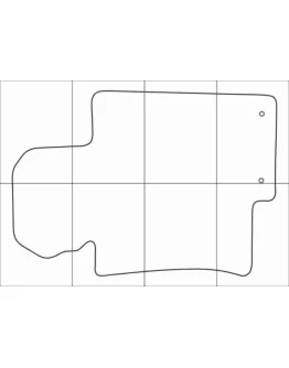 KIA OPTIMA 2010-16 Лекала автоковриков векторные