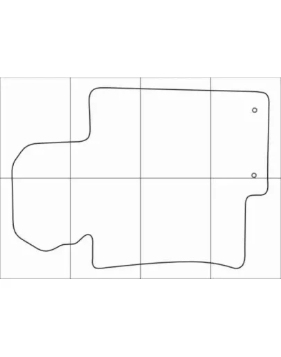 KIA OPTIMA 2010-16 Лекала автоковриков векторные
