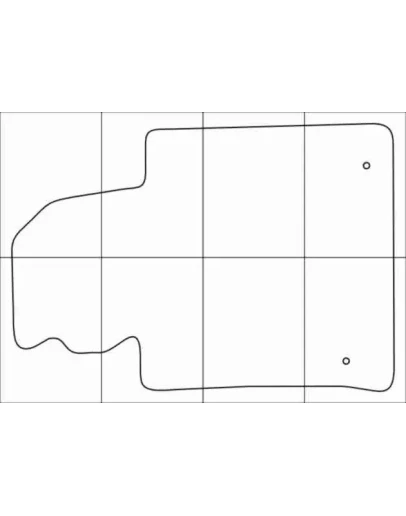 KIA OPTIMA 2016-- Лекала автоковриков векторные