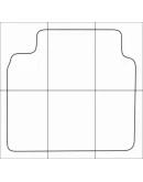 KIA OPTIMA 2016-- Лекала автоковриков векторные