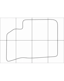 KIA PIKANTO 2004-11 Лекала автоковриков векторные