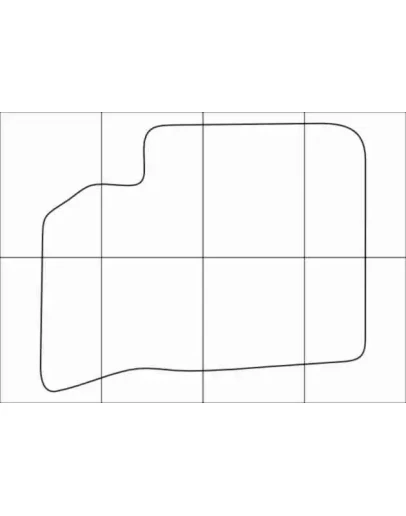 KIA PIKANTO 2004-11 Лекала автоковриков векторные KIA PIKANTO 2004-11 Лекала автоковриков векторные