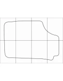 KIA PIKANTO 2004-11 Лекала автоковриков векторные KIA PIKANTO 2004-11 Лекала автоковриков векторные