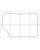 KIA PIKANTO 2011-16 Лекала автоковриков векторные KIA PIKANTO 2011-16 Лекала автоковриков векторные