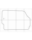 KIA RIO 3 2011- Лекала автоковриков векторные