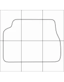 KIA RIO 2000-2005 Лекала автоковриков векторные