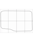 KIA SHUMA 2 2001-2004 Лекала автоковриков векторные KIA SHUMA 2 2001-2004 Лекала автоковриков векторные