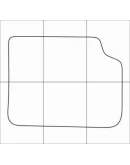 KIA SHUMA 2 2001-2004 Лекала автоковриков векторные KIA SHUMA 2 2001-2004 Лекала автоковриков векторные