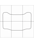 KIA SORENTO 2009-2015 Лекала автоковриков векторные KIA SORENTO 2009-2015 Лекала автоковриков векторные