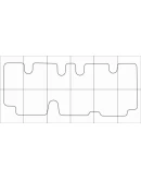 KIA SORENTO 2009-2015 Лекала автоковриков векторные KIA SORENTO 2009-2015 Лекала автоковриков векторные