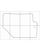 KIA SOUL 2008-- Лекала автоковриков векторные KIA SOUL 2008-- Лекала автоковриков векторные