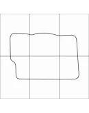 KIA SOUL 2008-- Лекала автоковриков векторные KIA SOUL 2008-- Лекала автоковриков векторные