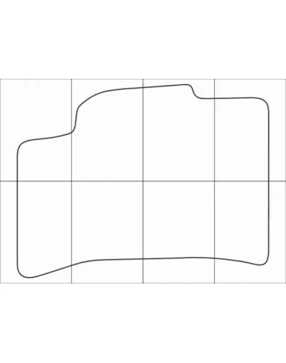KIA SPECTRA 2006-16 Лекала автоковриков векторные KIA SPECTRA 2006-16 Лекала автоковриков векторные