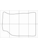 KIA SPECTRA 2006-16 Лекала автоковриков векторные KIA SPECTRA 2006-16 Лекала автоковриков векторные