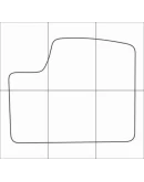 KIA SPECTRA 2006-16 Лекала автоковриков векторные KIA SPECTRA 2006-16 Лекала автоковриков векторные